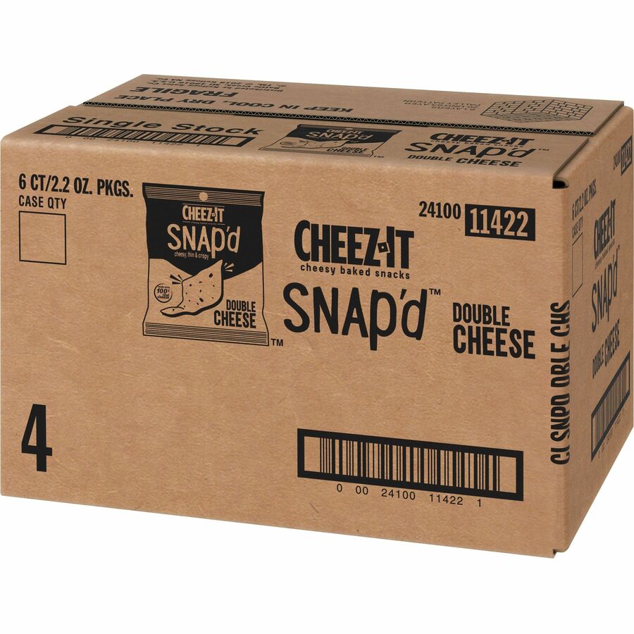 Cheez-It Snap'd Double Cheese Crackers (11422)