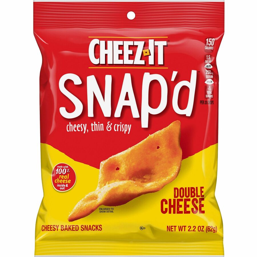 Cheez-It Snap'd Double Cheese Crackers (11422)