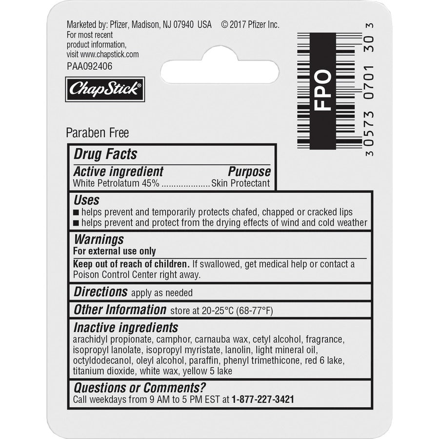 ChapStick Classic Original Lip Balm (70130)