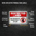  Reflective Sign Labels (61583)