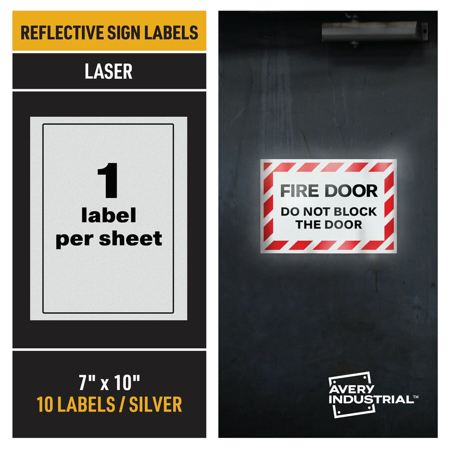  Reflective Sign Labels (61582)