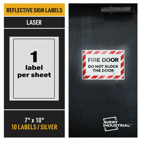  Reflective Sign Labels (61582)