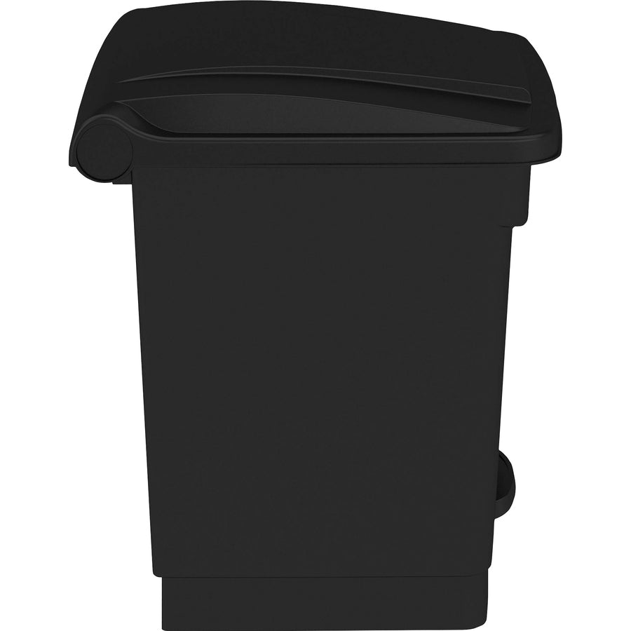 Safco Plastic Step-on Waste Receptacle (9924BL)