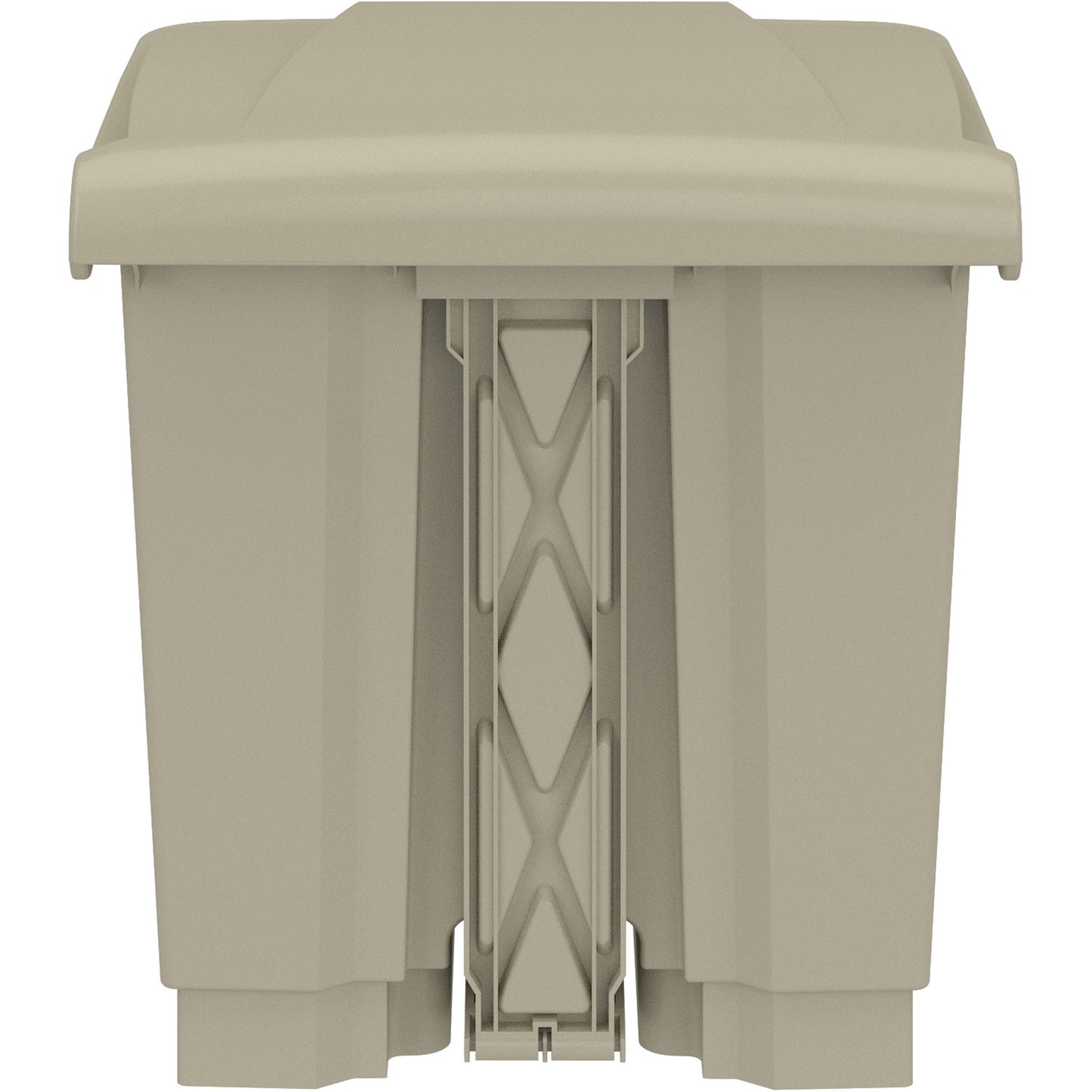 Safco Plastic Step-on Waste Receptacle (9924TN)