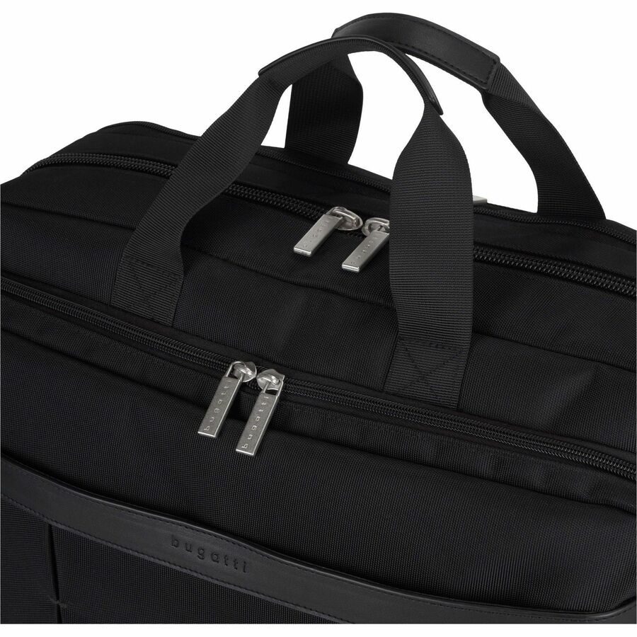 bugatti Gregory Carrying Case (Briefcase) for 17" to 17.3" Notebook - Black (EXB1707BLK)