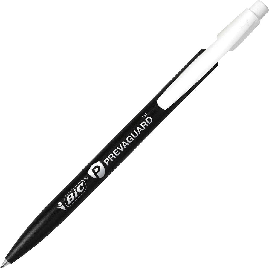 BIC PrevaGuard Round Stic Ballpoint Pen (GSAMP81BK)