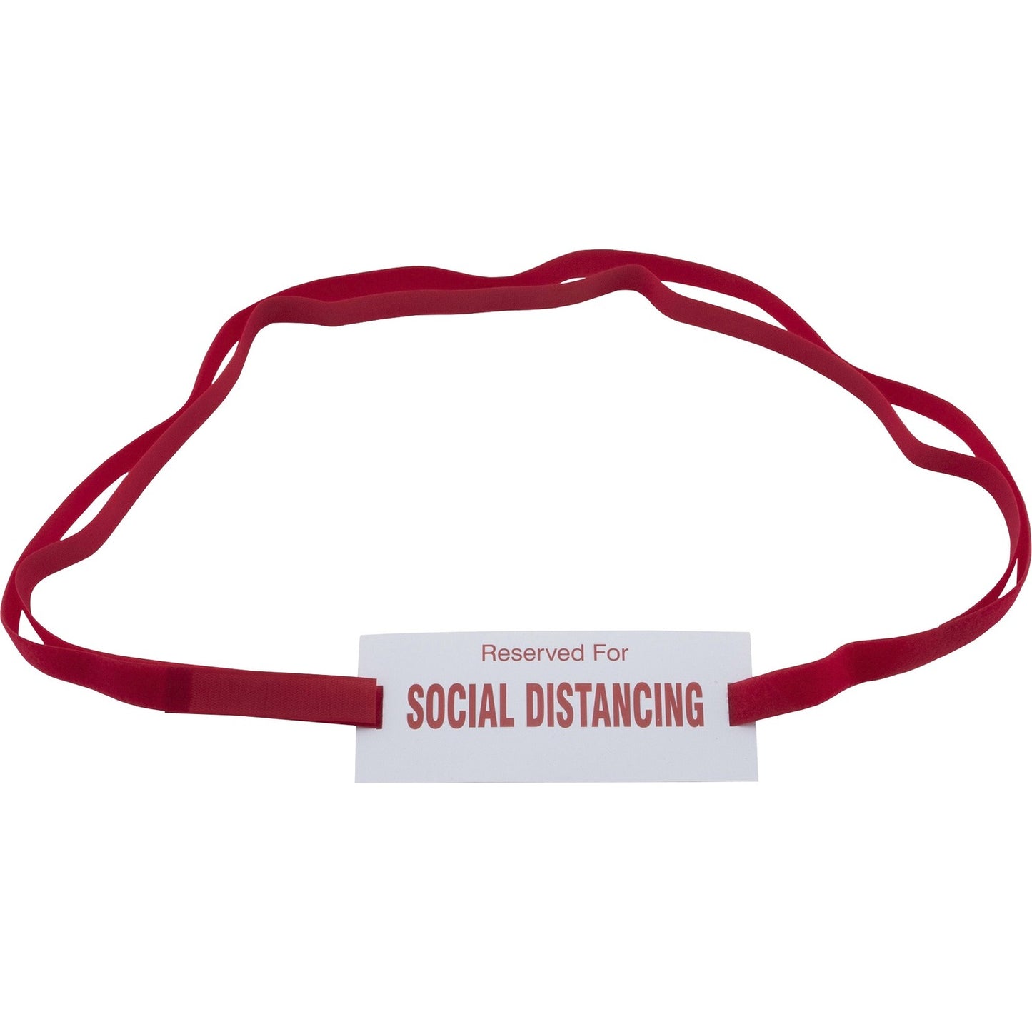 Advantus Social Distancing Chair Strap Sign (98057)