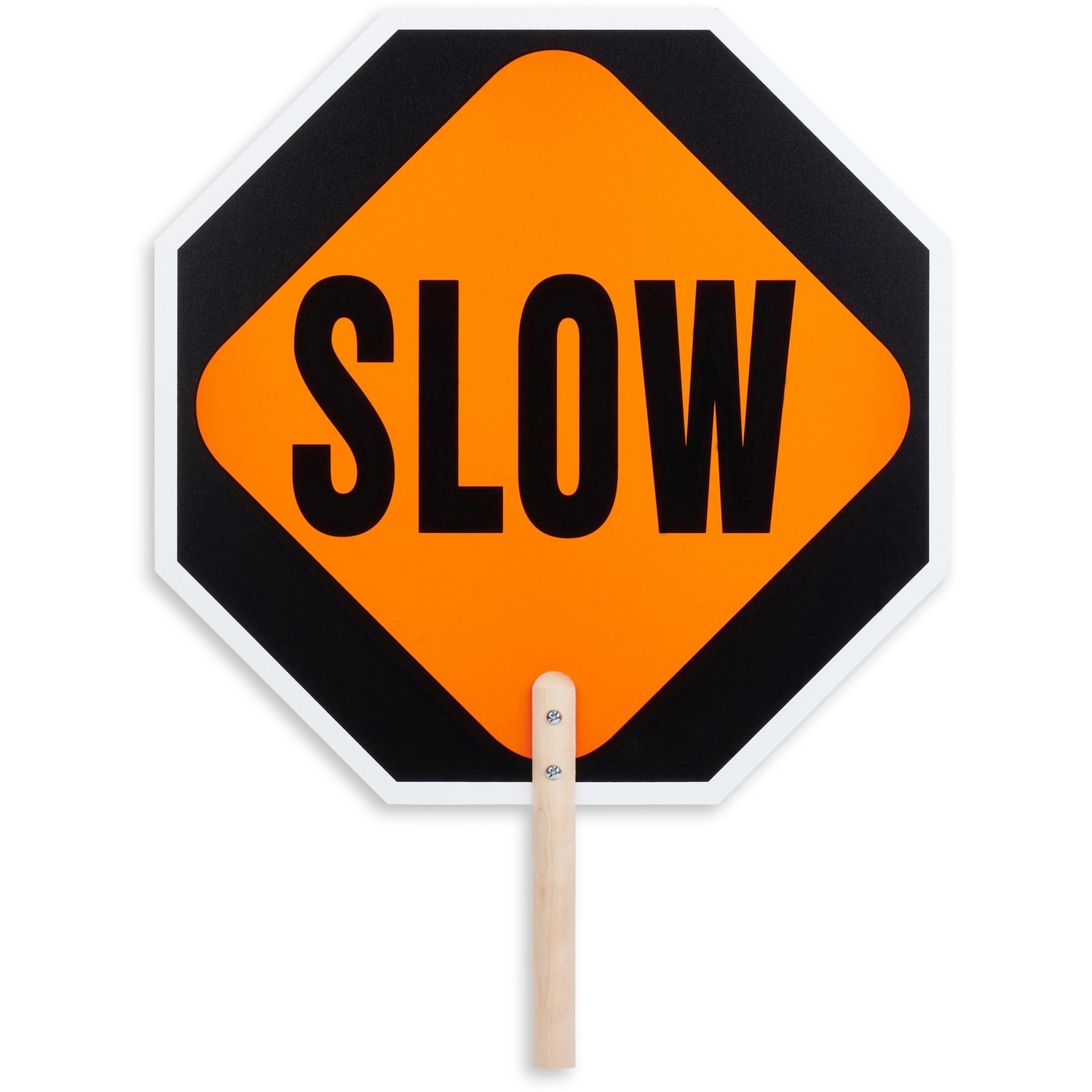 Tatco STOP / SLOW 2-sided Handheld Sign (17530)