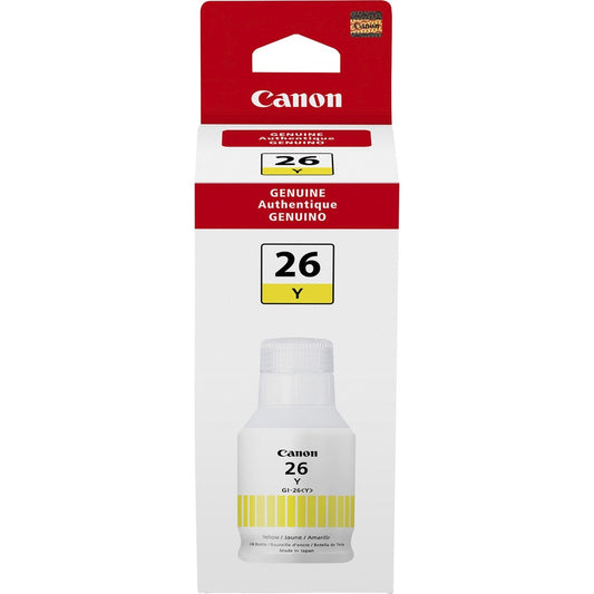 Canon GI-26 Pigment Color Ink Bottle (GI26Y)