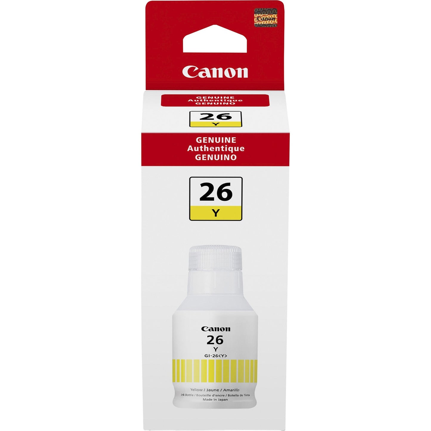 Canon GI-26 Pigment Color Ink Bottle (GI26Y)