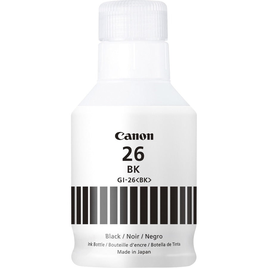 Canon GI-26 Pigment Color Ink Bottle (GI26BK)