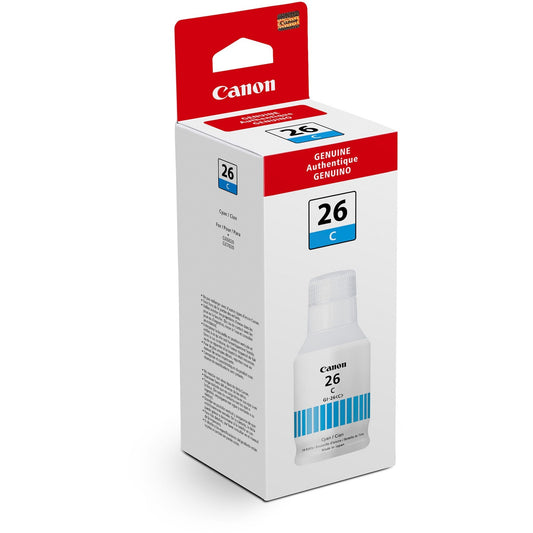 Canon GI-26 Pigment Color Ink Bottle (GI26C)