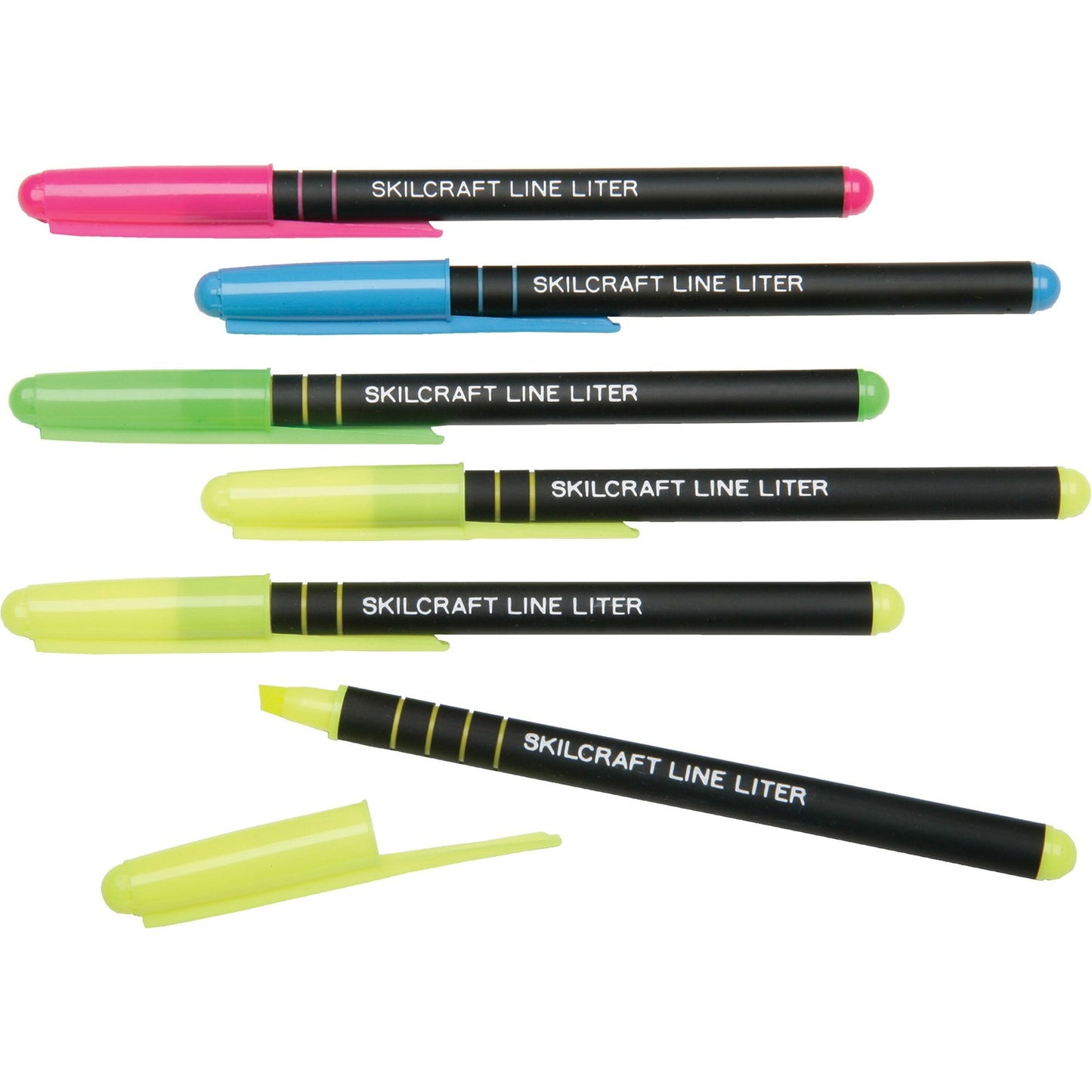 AbilityOne SKILCRAFT Line Liter Pocket Highlighters (4840013)