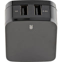 StarTech 2 Port Usb Wall Charger (2.4a / 1a Port) (USB2PACUBK)