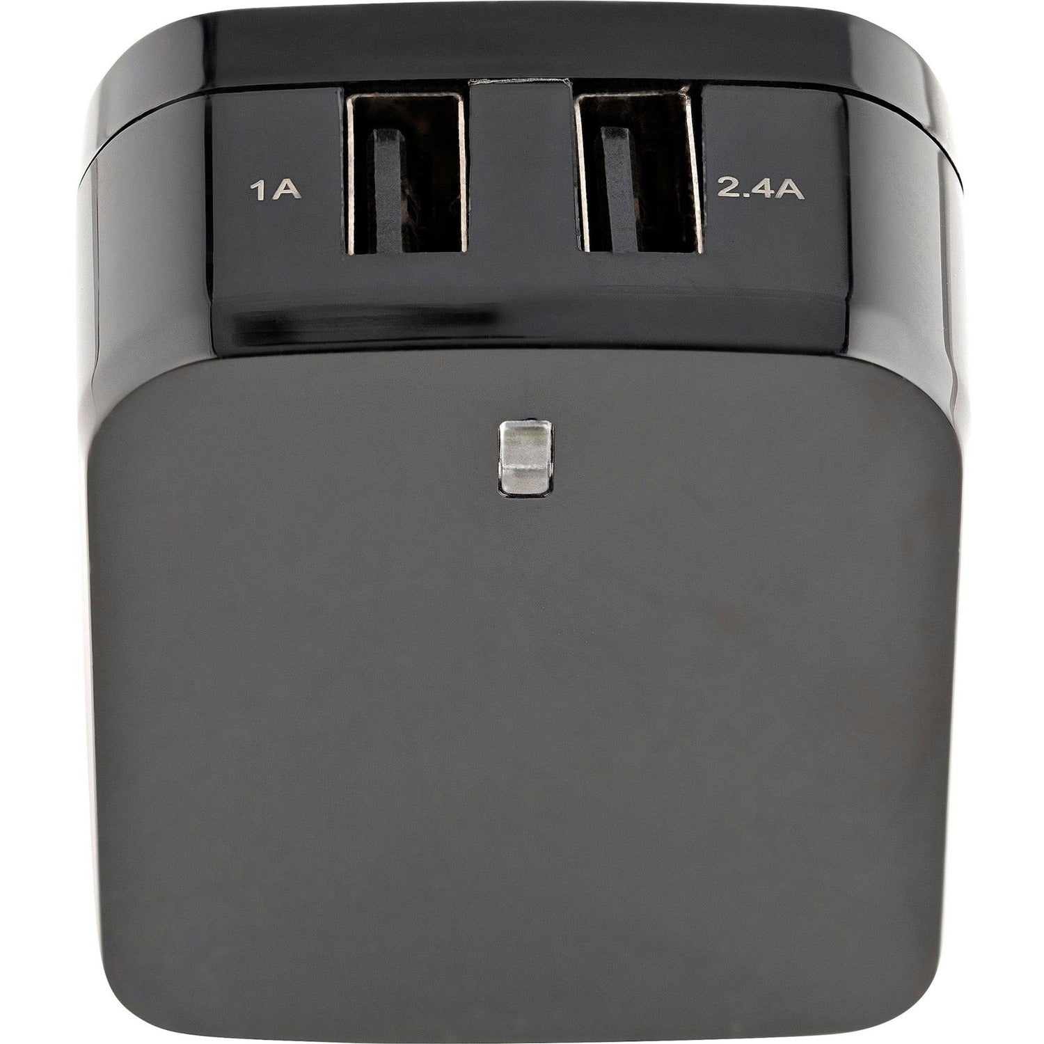 StarTech 2 Port Usb Wall Charger (2.4a / 1a Port) (USB2PACUBK)