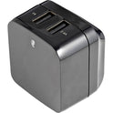 StarTech 2 Port Usb Wall Charger (2.4a / 1a Port) (USB2PACUBK)
