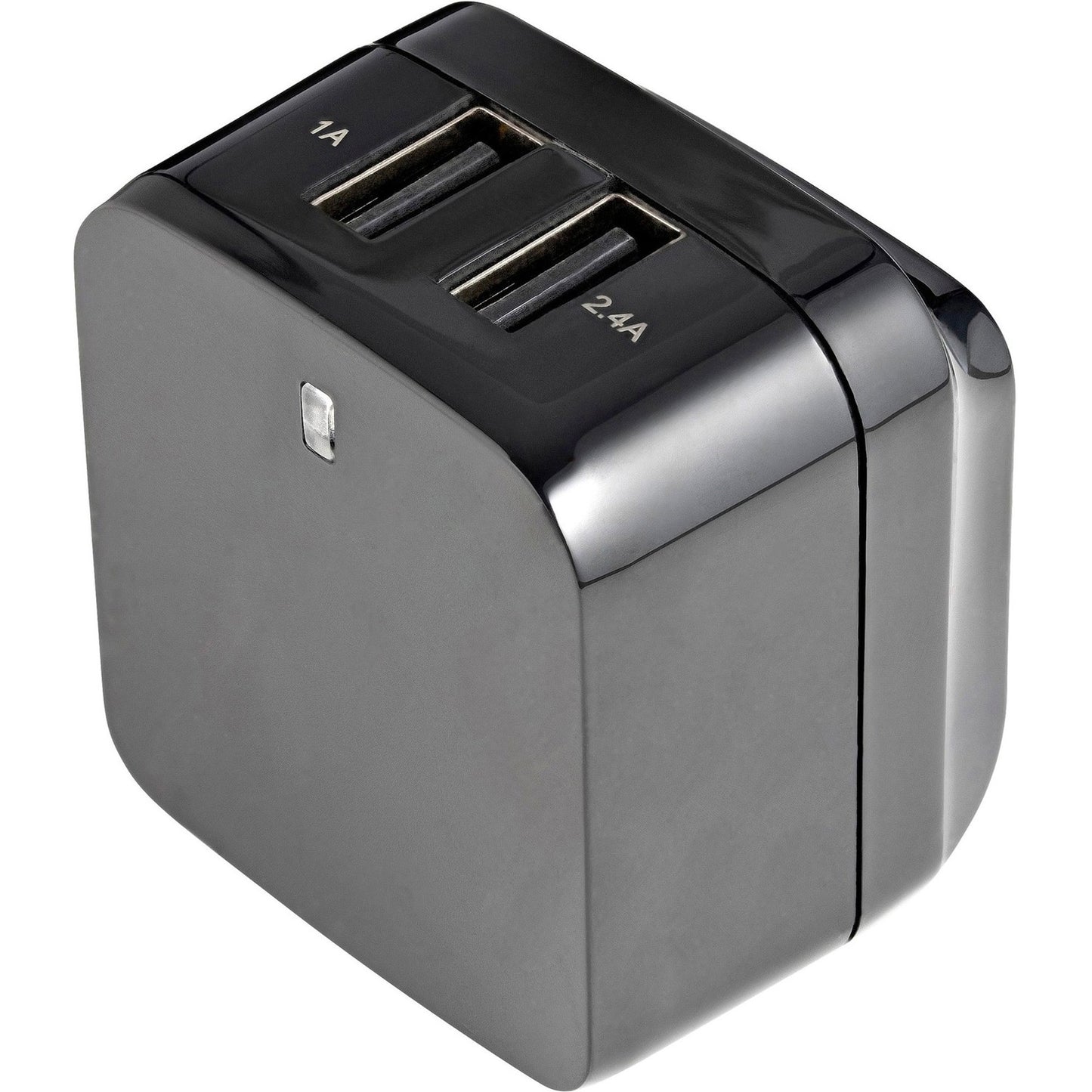 StarTech 2 Port Usb Wall Charger (2.4a / 1a Port) (USB2PACUBK)