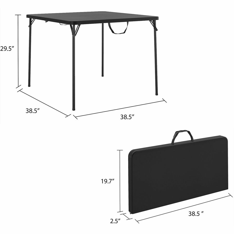 Cosco XL Fold-in-Half Card Table (14036BLK1E)