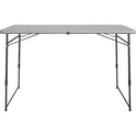 Cosco Fold Portable Indoor/Outdoor Utility Table (14400GRY1E)