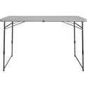 Cosco Fold Portable Indoor/Outdoor Utility Table (14400GRY1E)