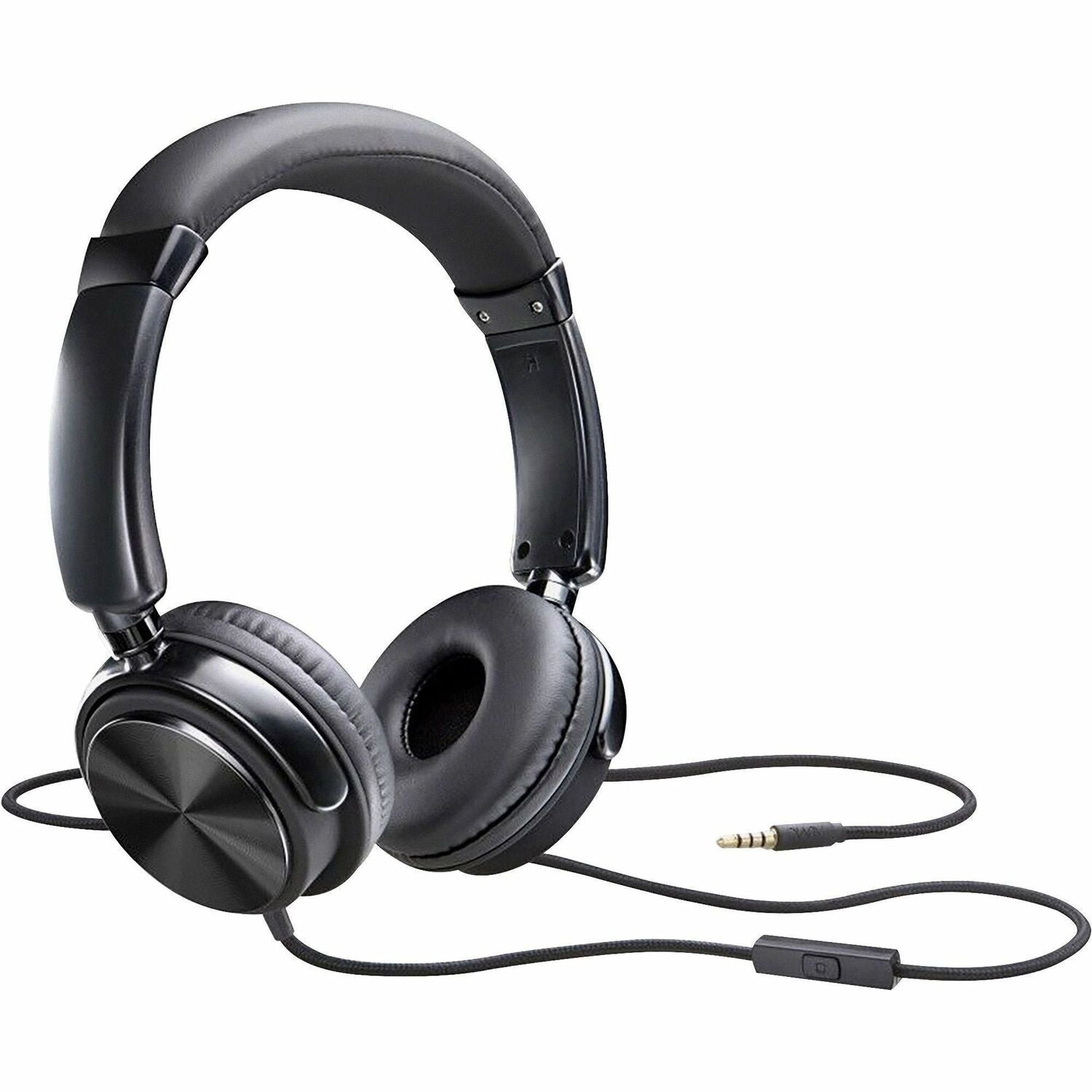 Compucessory Tangle-free Headset with Mic (15165)