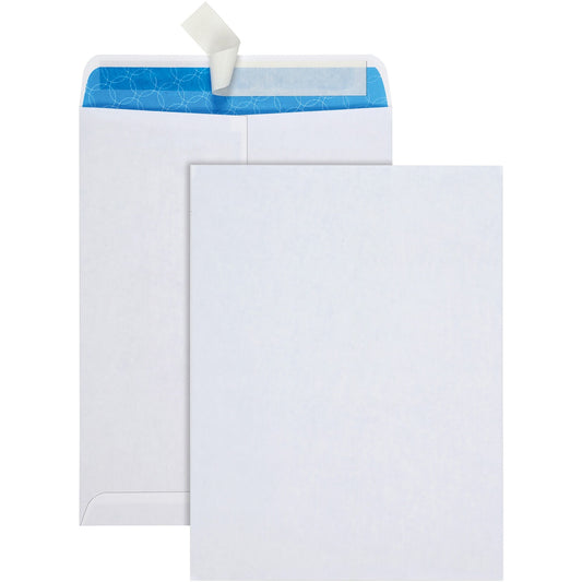 Quality Park 9 x 12 Treated, Security Tinted Catalog Envelopes with Redi-Strip&reg