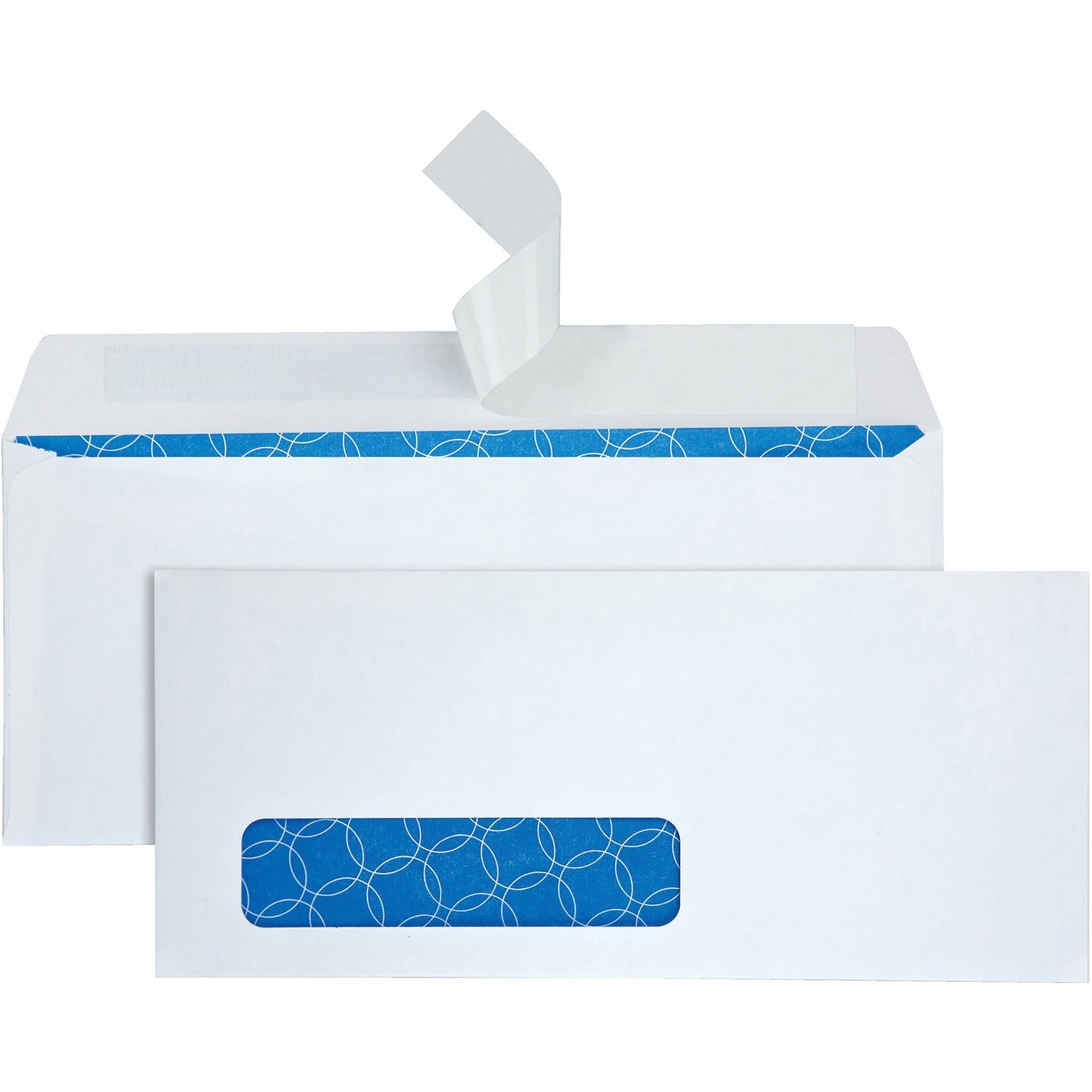Quality Park No. 10 Single Window Security Tint Treated Business Envelopes (90119R)