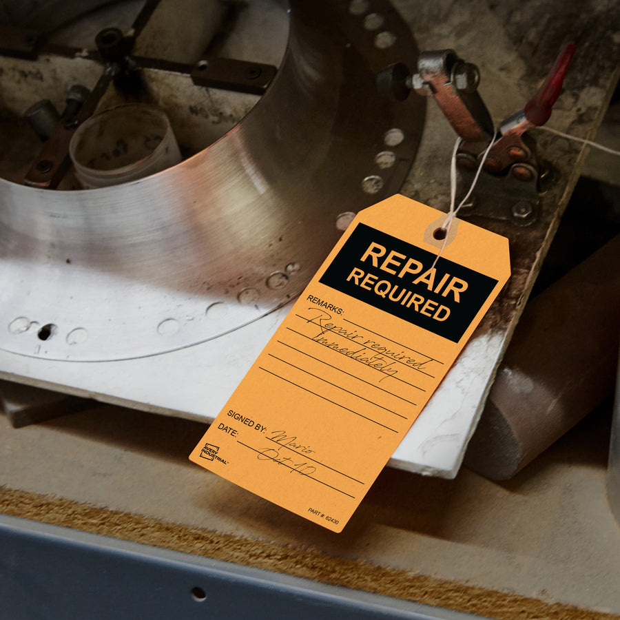  Preprinted REPAIR REQUIRED Repair Tags (62430)