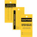 Avery UltraDuty Plastic Tags, 5.5" x 2.83" , Yellow (62402)