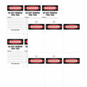 Avery UltraDuty Plastic Tags, 5.5" x 2.83" , Danger Header (62401)