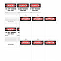 Avery UltraDuty Plastic Tags, 5.5" x 2.83" , Danger Header (62401)