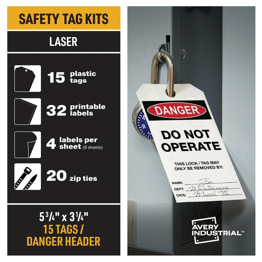  UltraDuty Hazard Warning Tag Kit (62404)