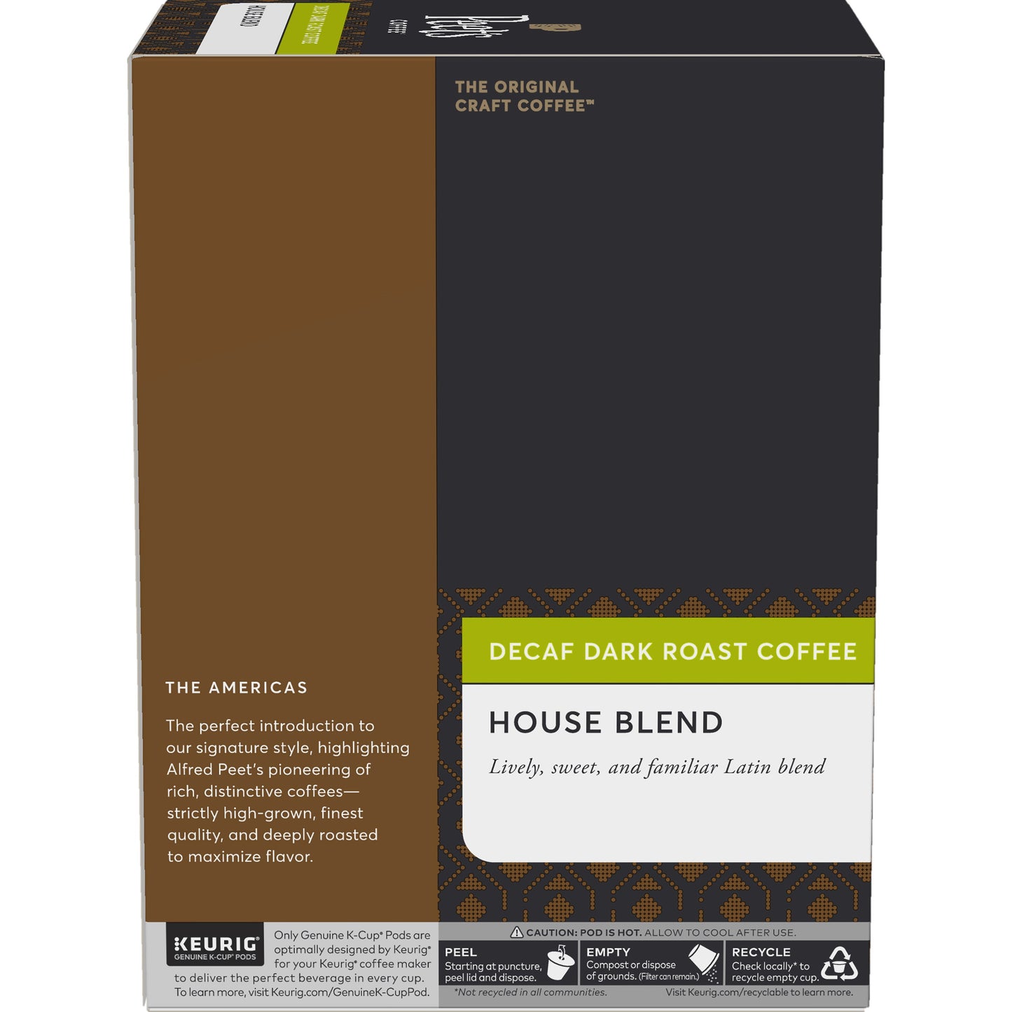  K-Cup House Blend Decaf Coffee (2408)