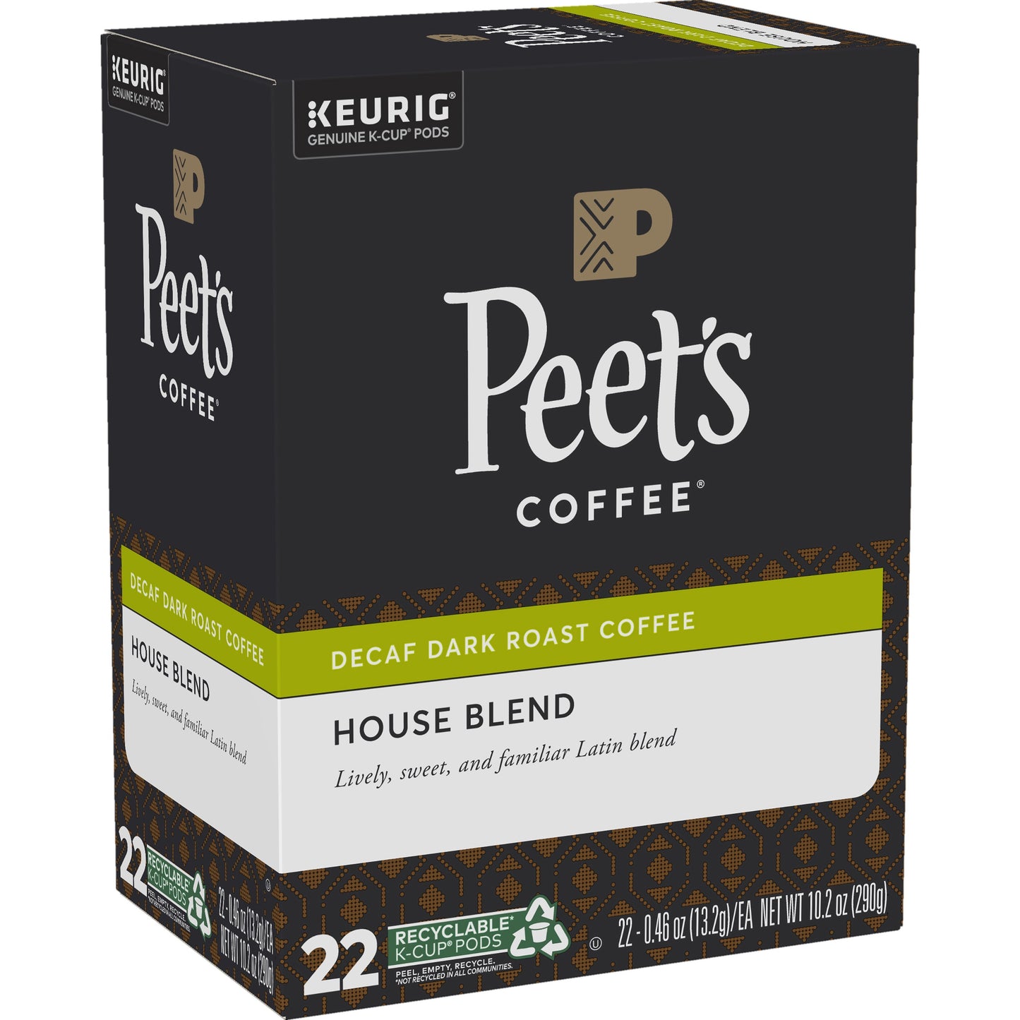  K-Cup House Blend Decaf Coffee (2408)