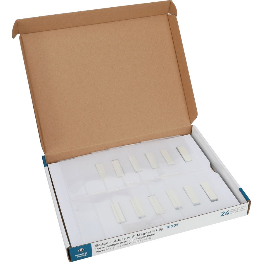 Business Source Magnetic Name Badges (18305)