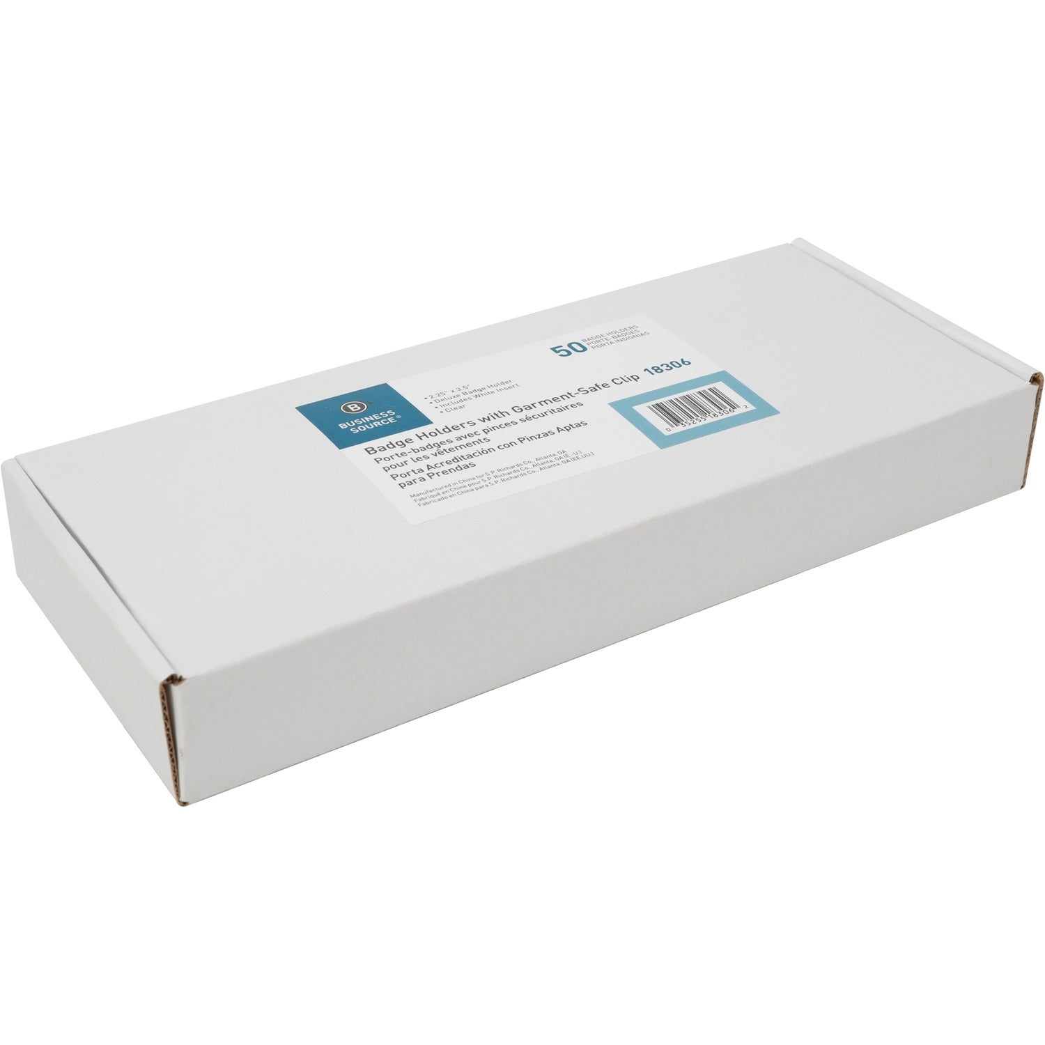 Business Source Deluxe Badge Holders (18306)