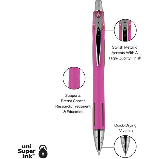  Jetstream RT Pink Ribbon Ballpoint Pen (70202)