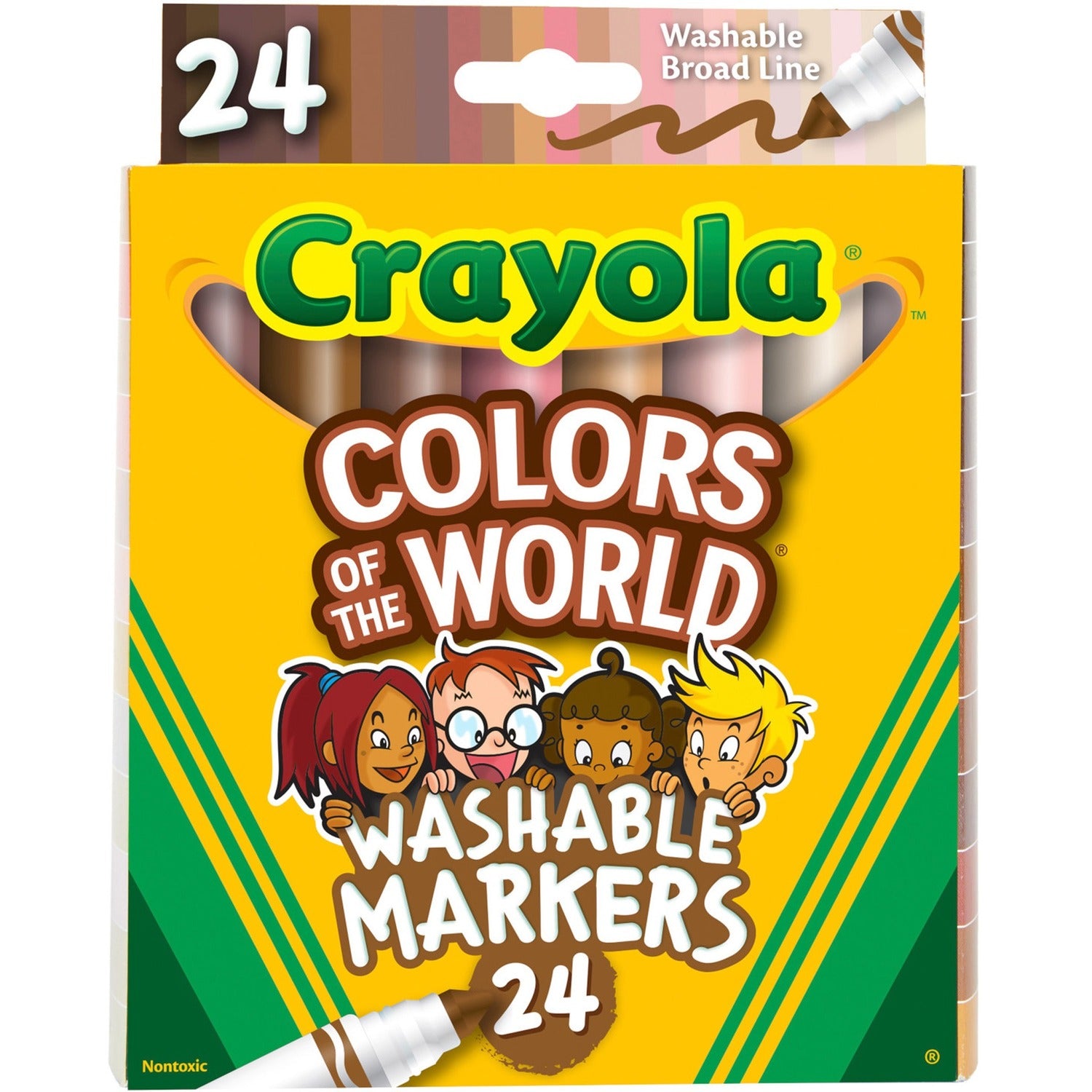 Crayola Colors Of The World Marker (587802)