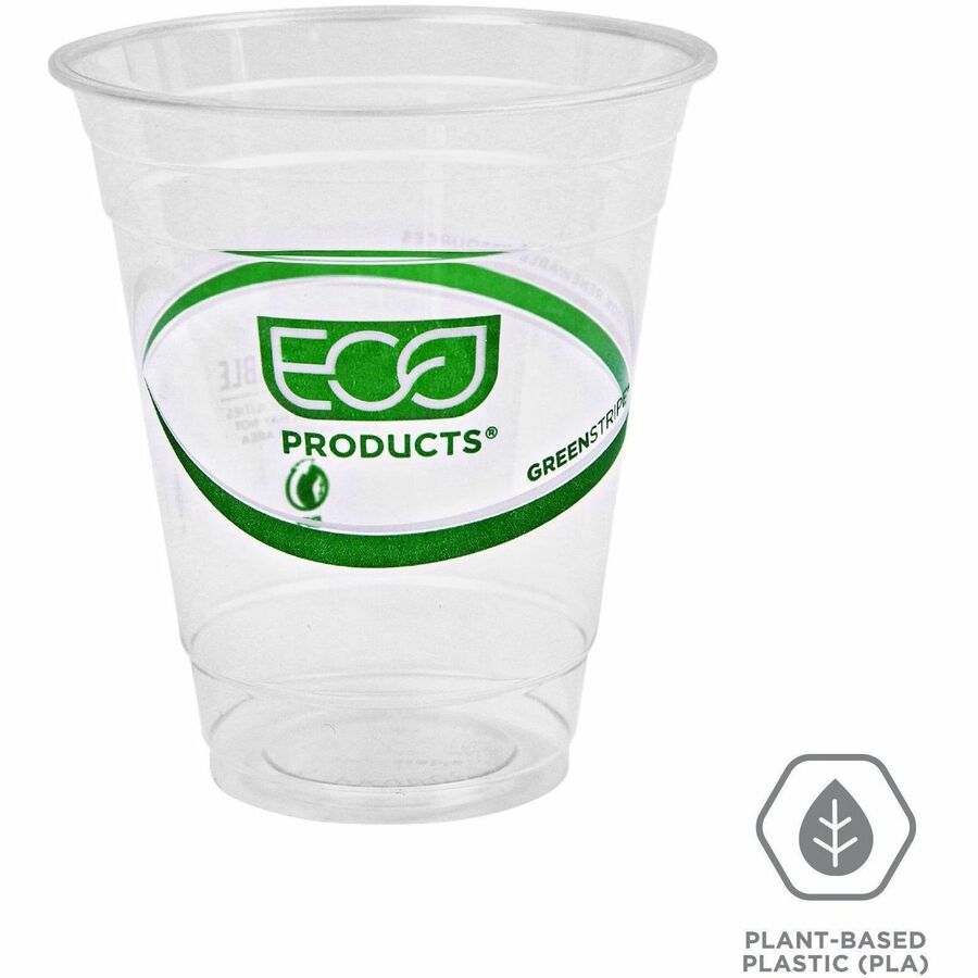 Eco-Products 12 oz GreenStripe Cold Cups (EPCC12GSA)