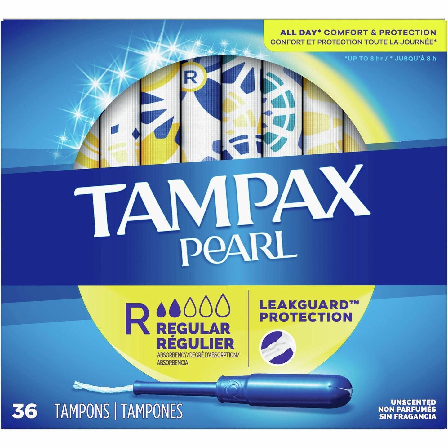 Tampax Pearl Regular Tampons (71127CT)