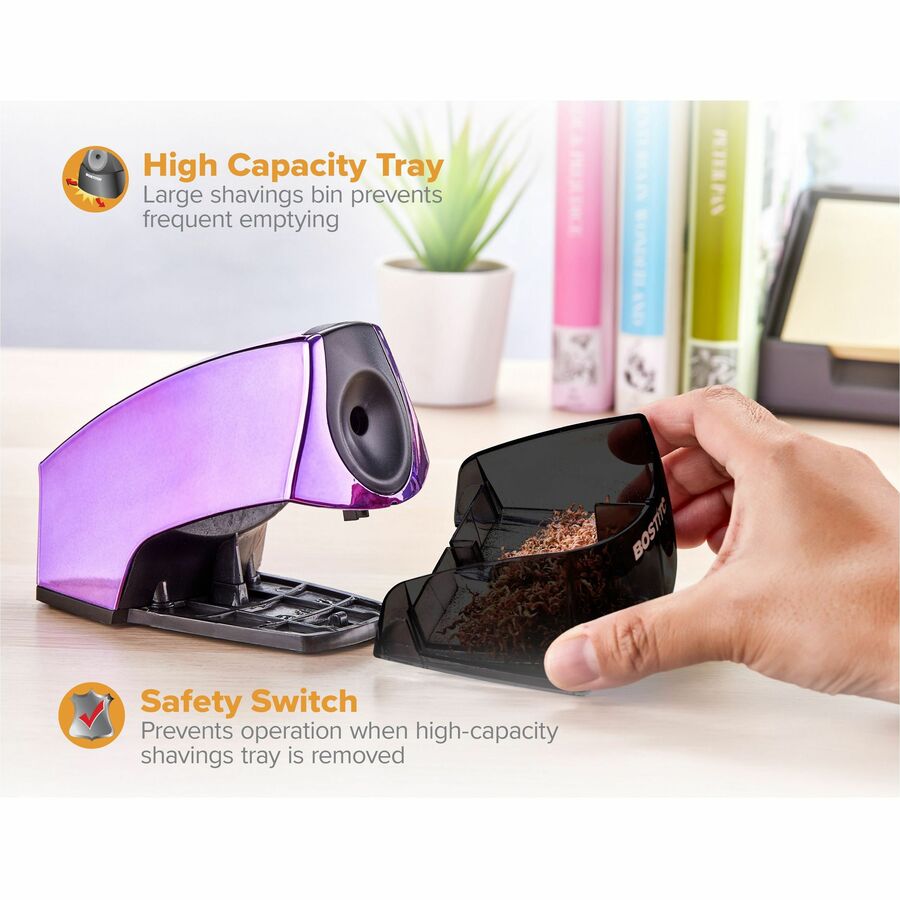 Bostitch Personal Electric Pencil Sharpener (EPS4PURPLEM)