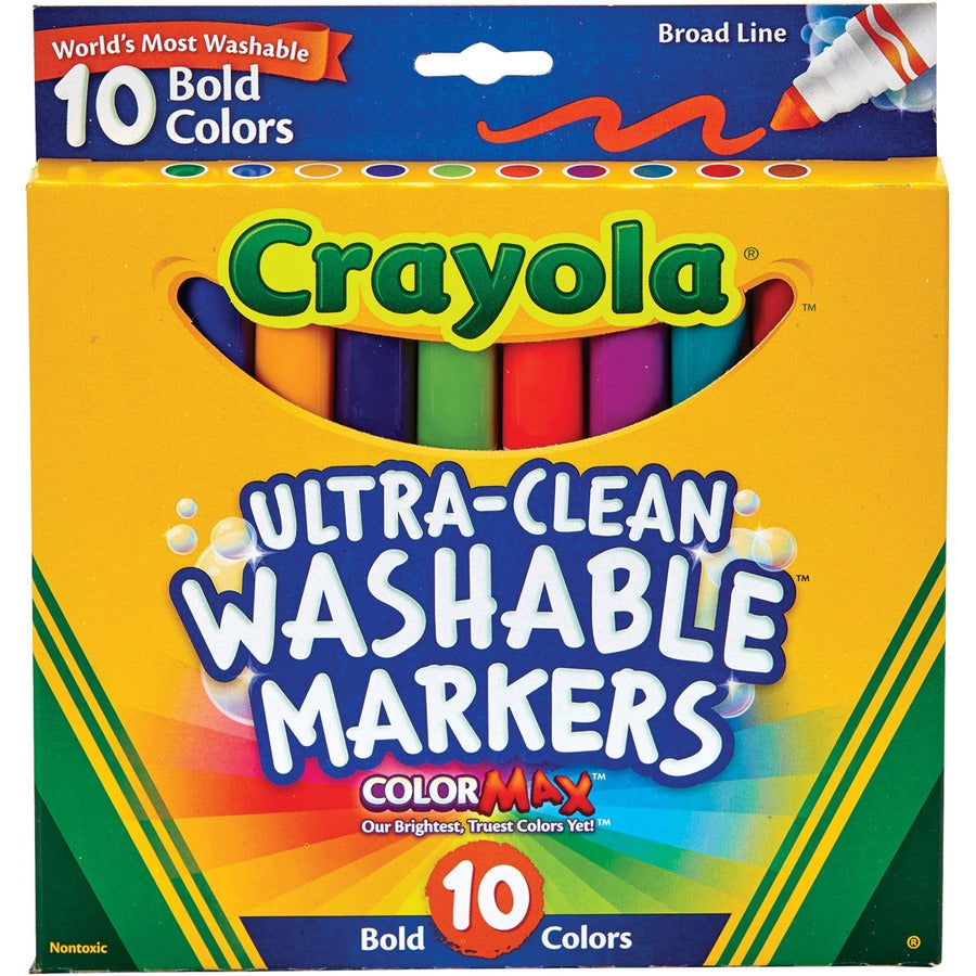 Crayola Bold Colors Washable Markers (587853)