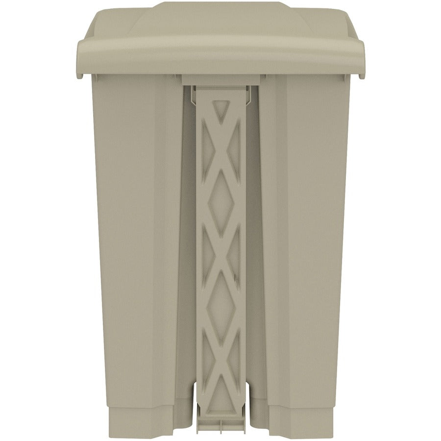 Safco Plastic Step-on Waste Receptacle (9925TN)