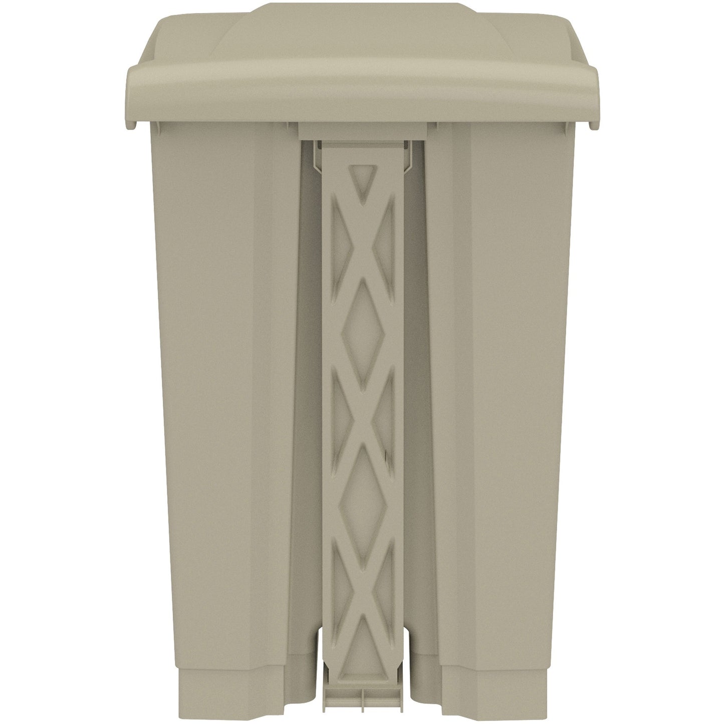 Safco Plastic Step-on Waste Receptacle (9925TN)