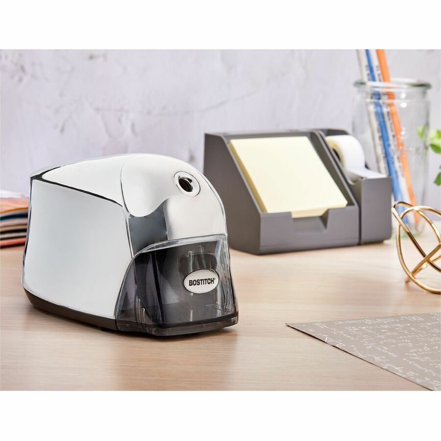 Bostitch QuietSharp Executive Pencil Sharpener (EPS8CHROME)