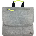 So-Mine Carrying Case Travel Essential - Ash Gray, Lime (SM421)