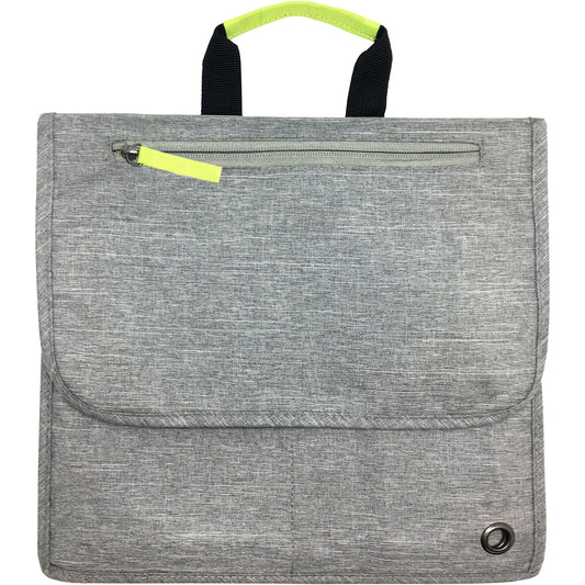 So-Mine Carrying Case Travel Essential - Ash Gray, Lime (SM421)