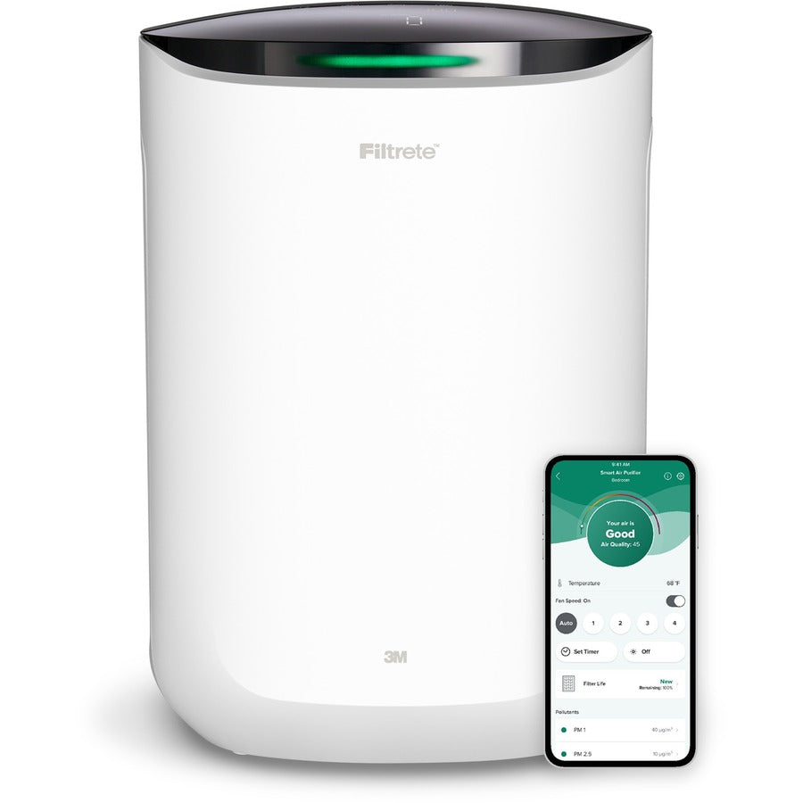 Filtrete Smart Room Air Purifier FAP-SC02, Medium Room, White (FAPSC02N)