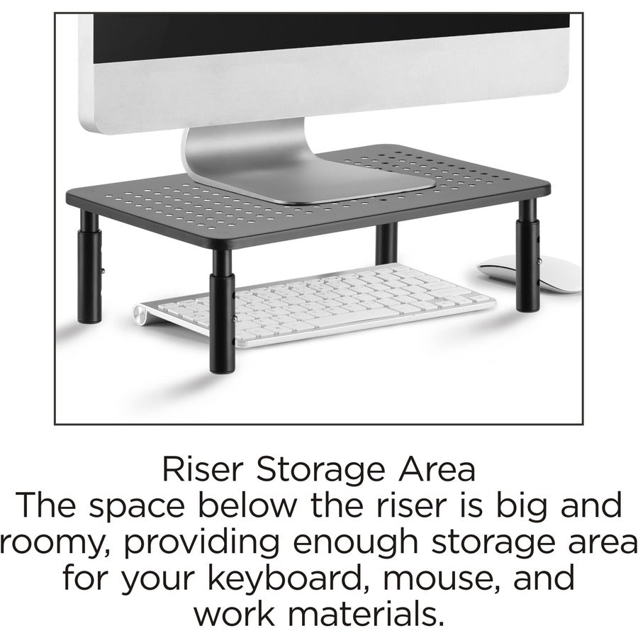 Lorell Height-Adjustable Device Stand (18329)