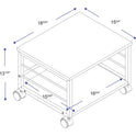 Lorell Underdesk Mobile Machine Stand (60262)